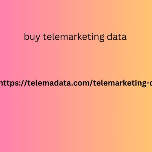 buy telemarketing data