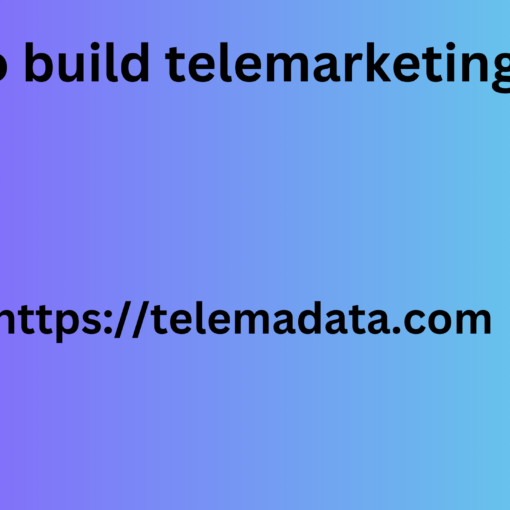 How to Build Telemarketing Data