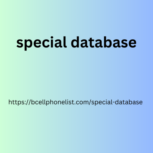 special database