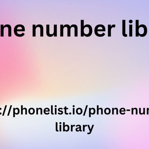 phone number library