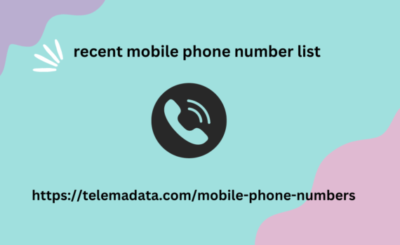 recent mobile phone number list