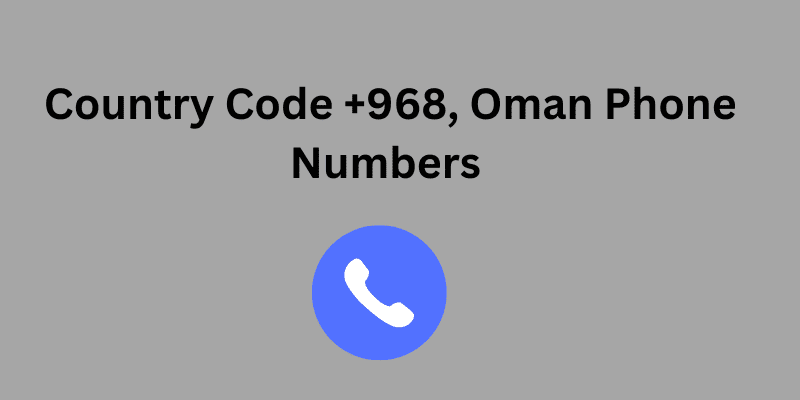 country code +968, oman phone numbers